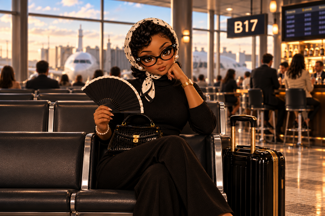 THE AIRPORT GATE IS NOT YOUR LIVING ROOM