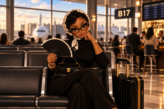 THE AIRPORT GATE IS NOT YOUR LIVING ROOM