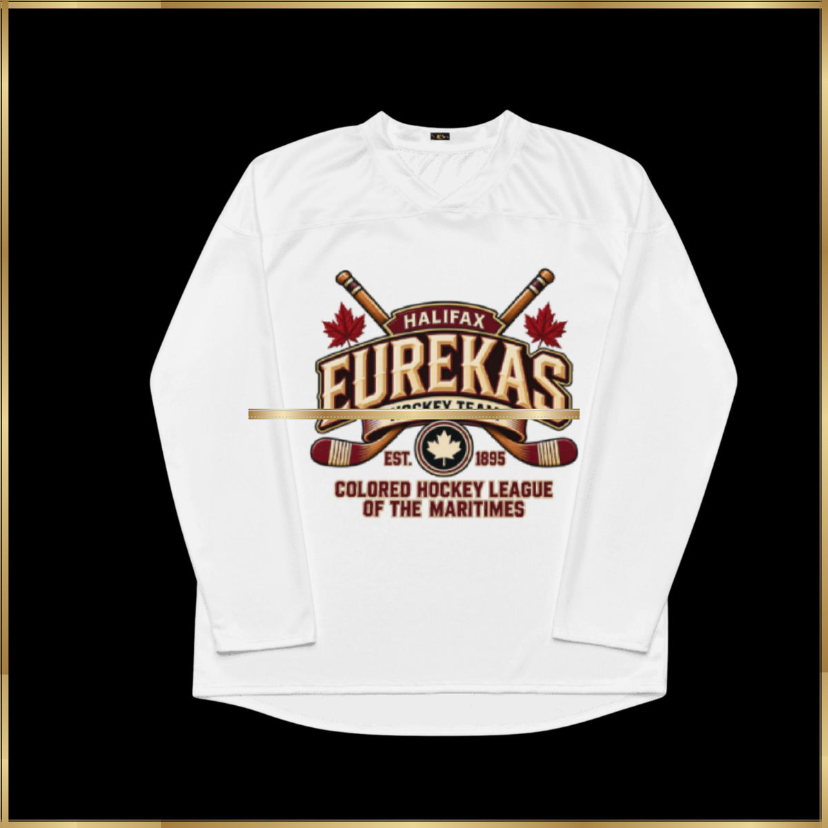 HALIFAX EUREKAS 1895 HERITAGE HOCKEY JERSEY | SABLE & SAINT