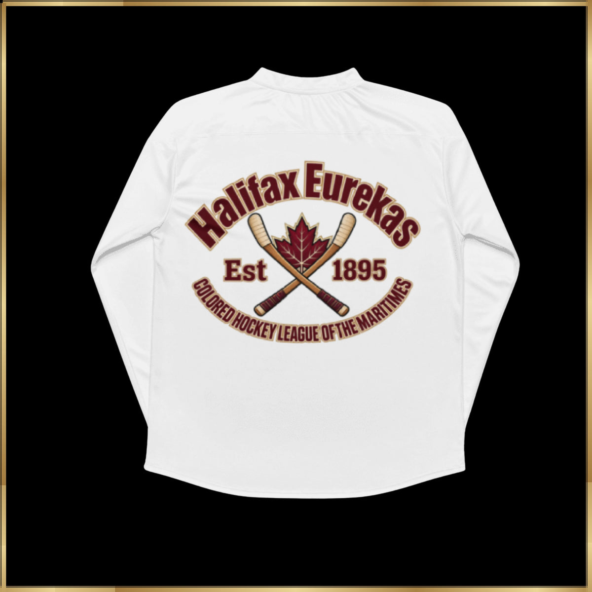 HALIFAX EUREKAS 1895 HERITAGE HOCKEY JERSEY | SABLE & SAINT